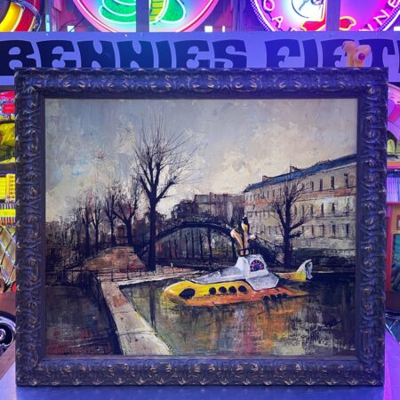 Yellow Submarine - Origineel Kunstwerk door Wesley Altena (2022) | The Dutch Pickers