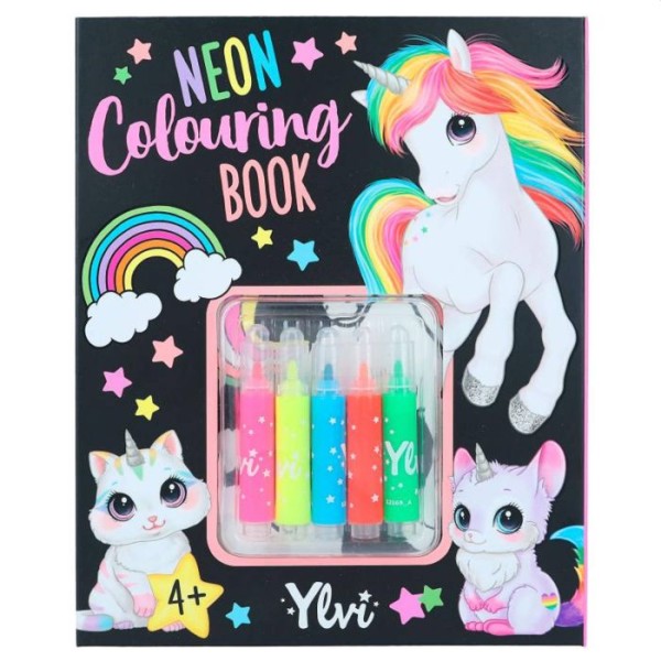 Ylvi Neon Kleurboek | Depesche