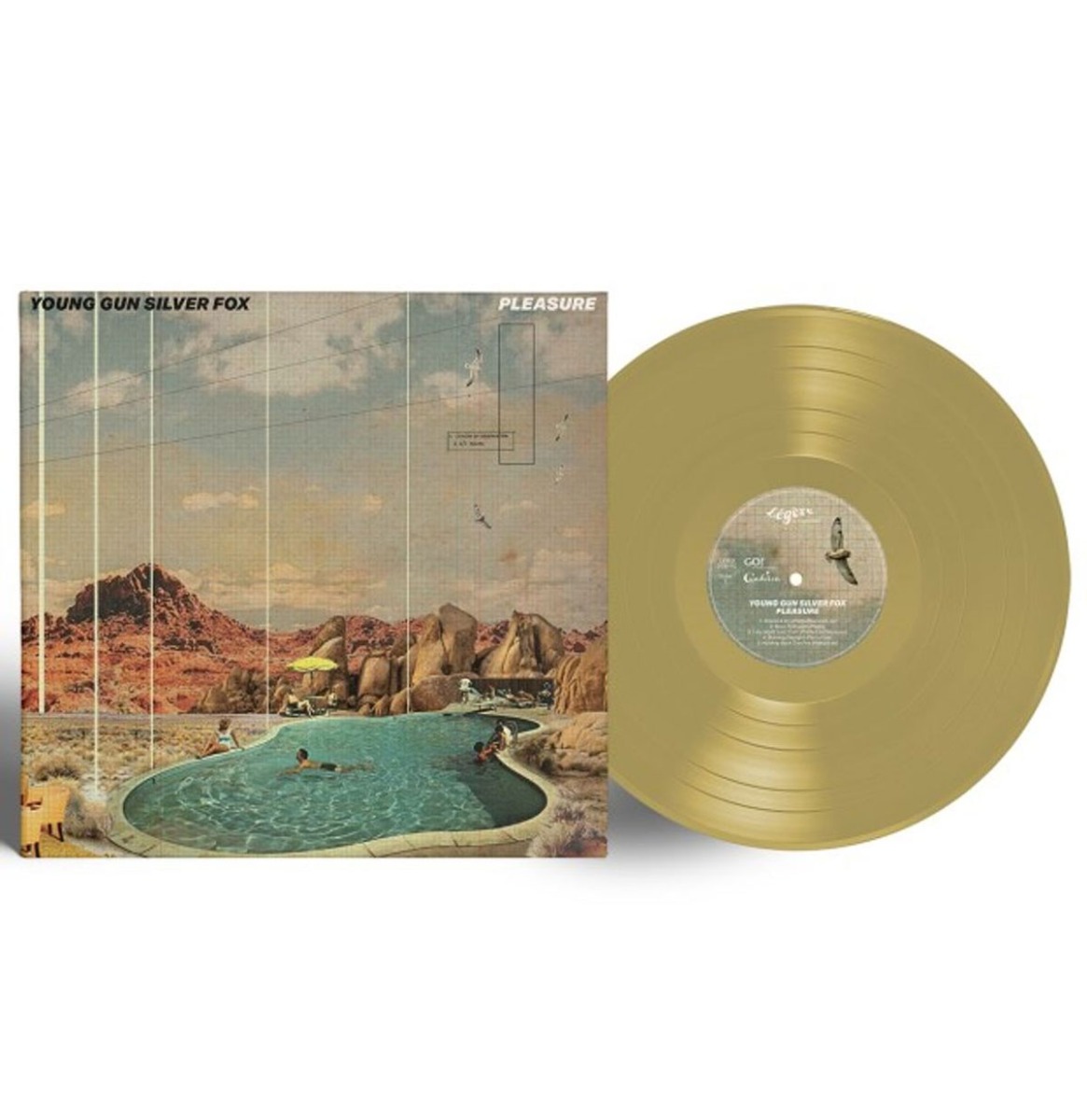 Young Gun Silver Fox - Pleasure (Goud Vinyl) (LP) | Fiftiesstore