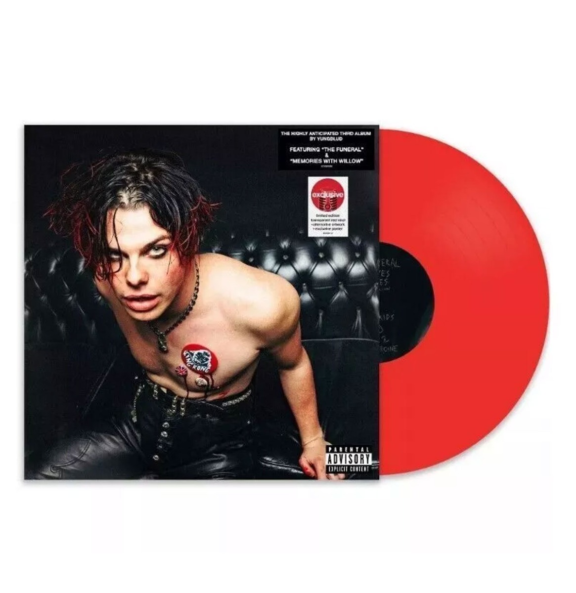Yungblud - Yungblud (Transparant Rood Vinyl) (Target Exclusief) (LP) | Fiftiesstore