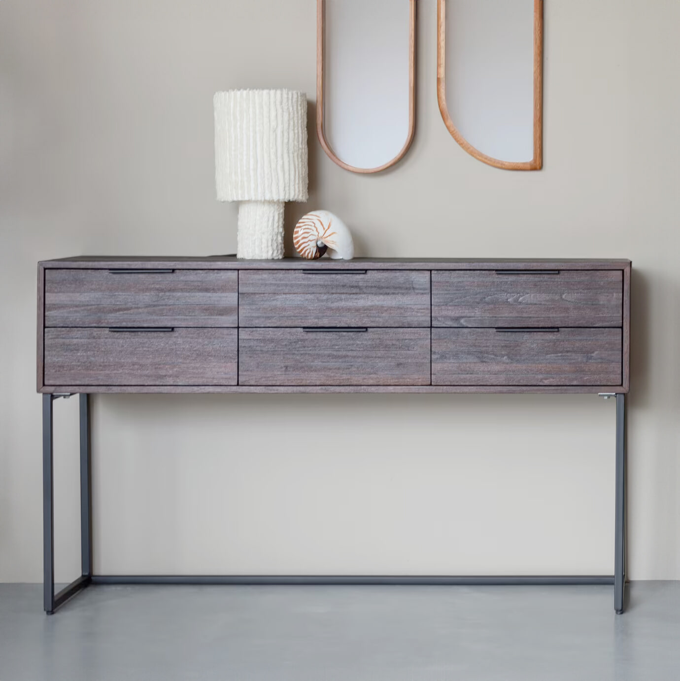 ZILT Dressoir / Sidetable 'Yasmijn' Teakhout