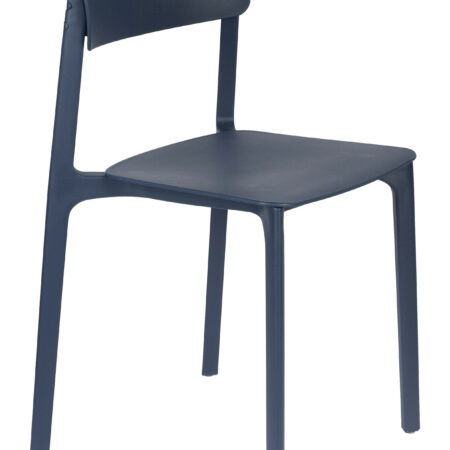 ZILT Eetkamerstoel 'Hassani' kleur Donkerblauw | ZILT