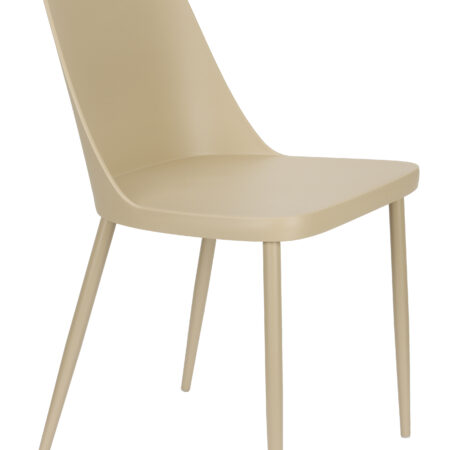 ZILT Eetkamerstoel 'Kaylea' kleur Beige | ZILT