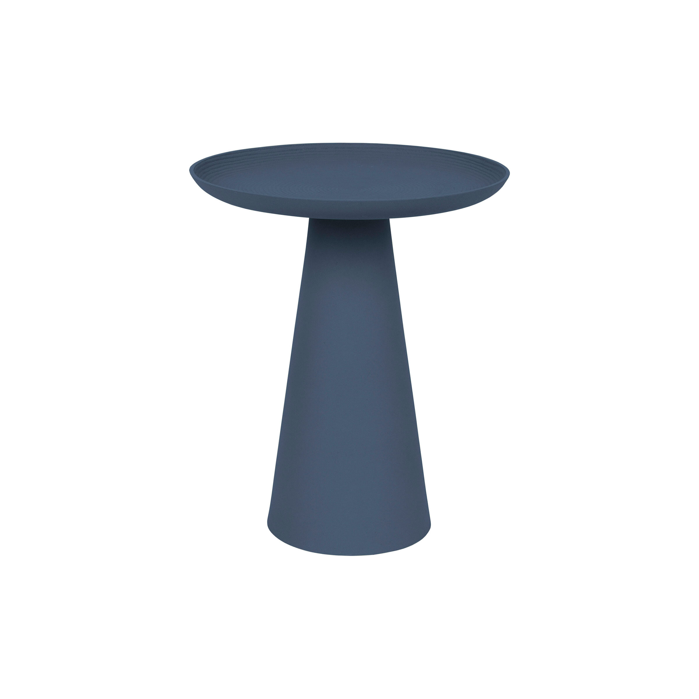 ZILT Ronde Bijzettafel 'Lassi' kleur Blauw