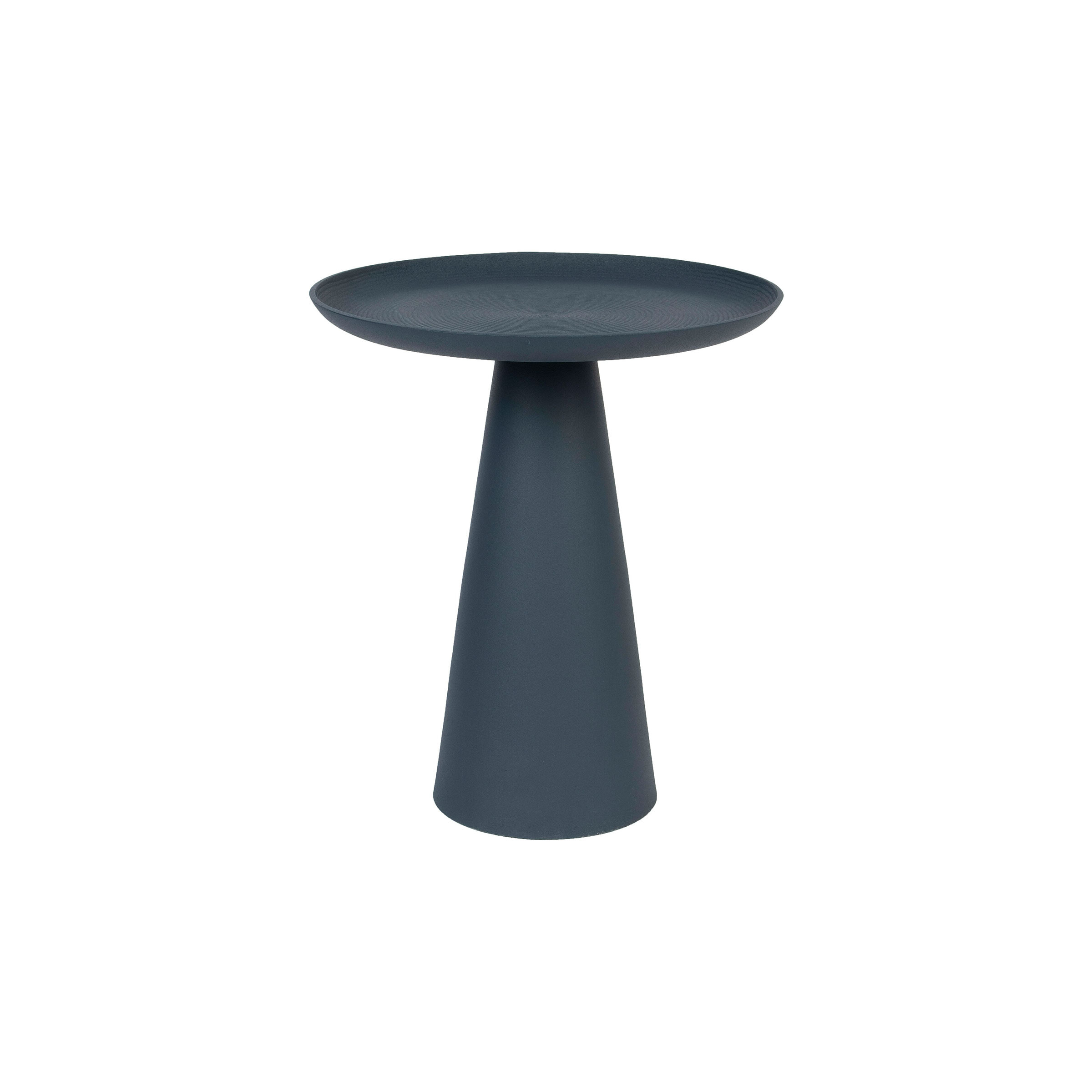 ZILT Ronde Bijzettafel 'Lassi' kleur Blauw