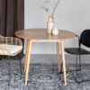 ZILT Ronde Eettafel 'Memo' Eikenhout