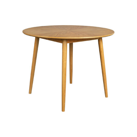 ZILT Ronde Eettafel 'Memo' Eikenhout