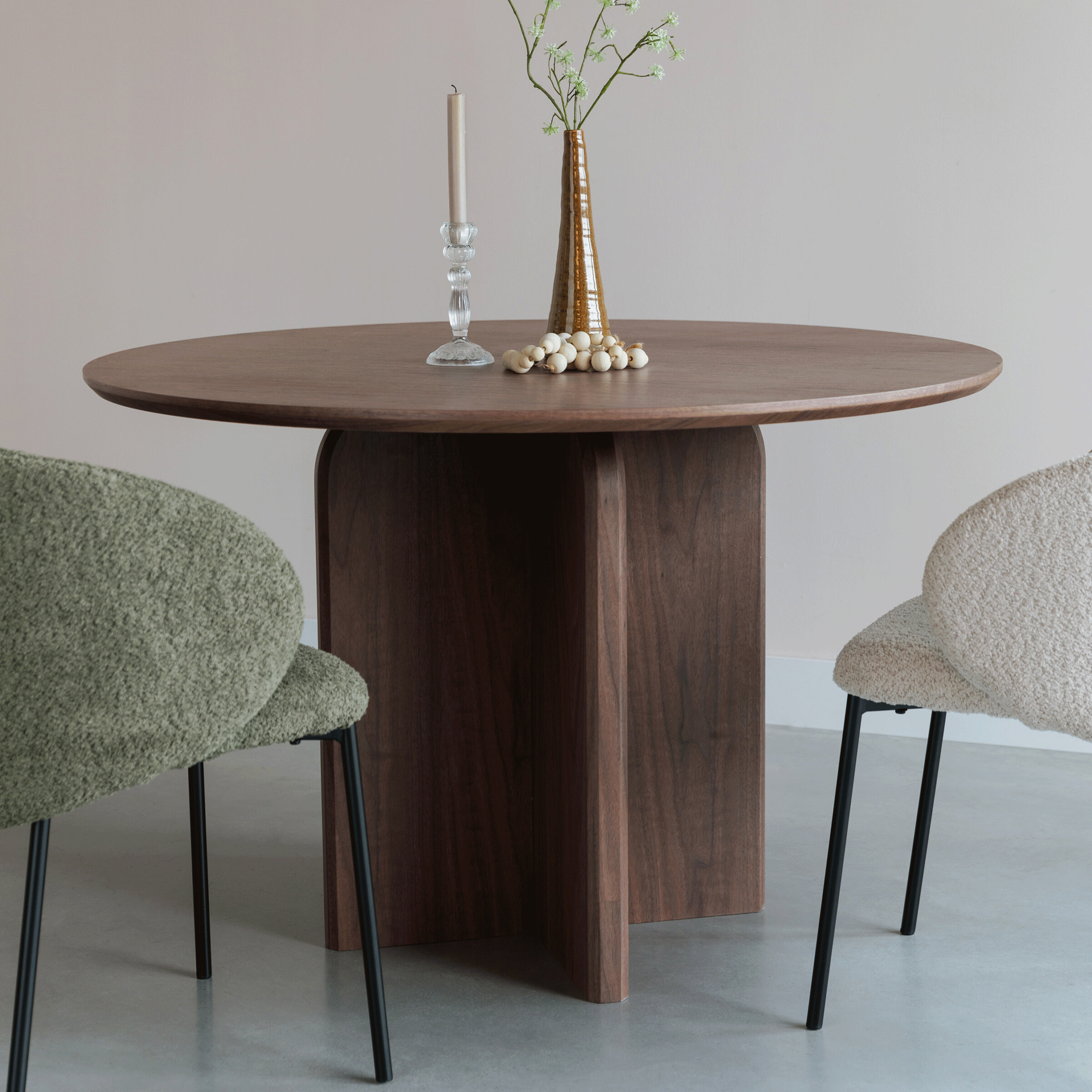 ZILT Ronde Eettafel 'Nhan' MDF