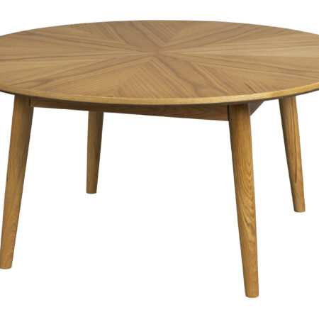 ZILT Ronde Salontafel 'Memo' Eikenhout