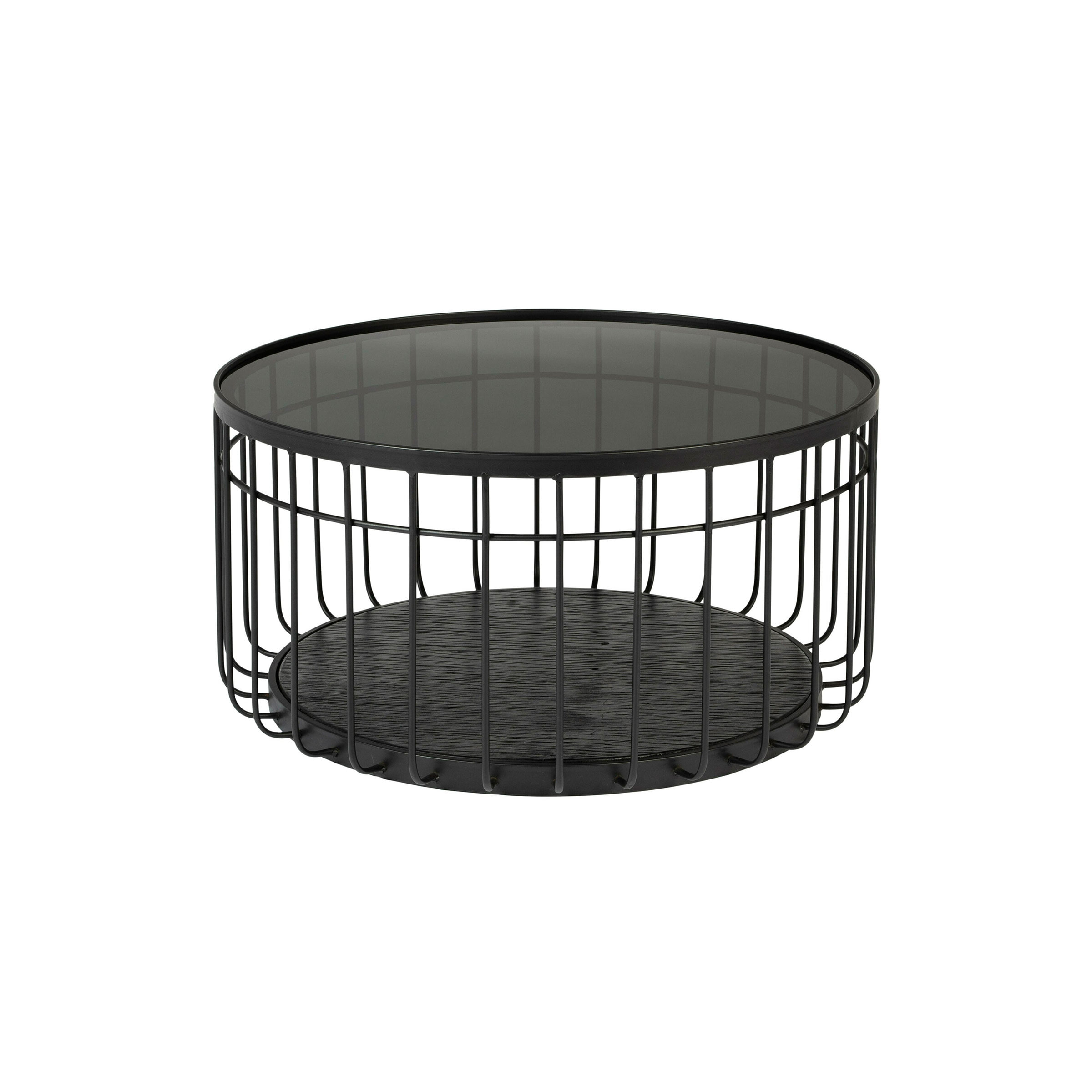ZILT Ronde Salontafel 'Talles' Glas