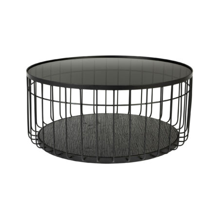 ZILT Ronde Salontafel 'Talles' Glas