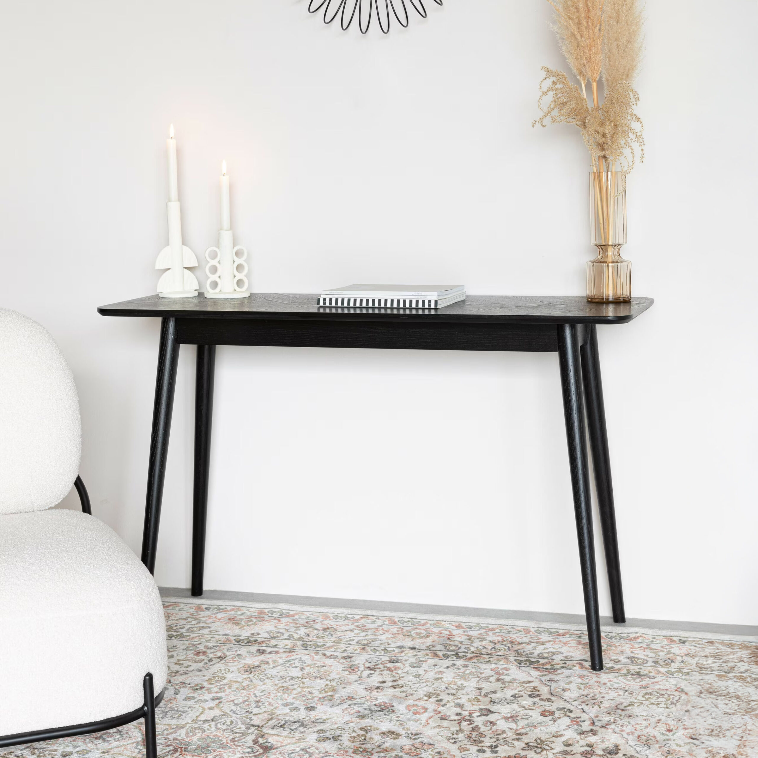 ZILT Sidetable 'Hany' Essenhout Visgraat