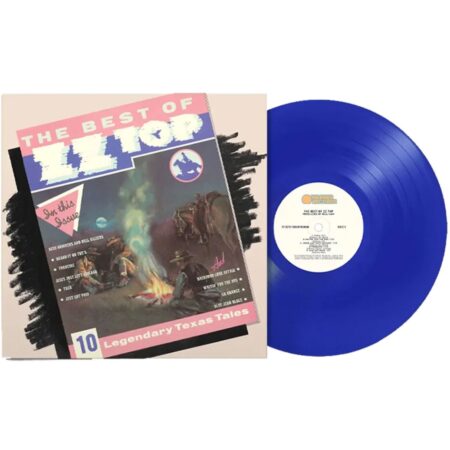 ZZ Top - The Best Of ZZ Top (Blue Vinyl) (LP) | Fiftiesstore