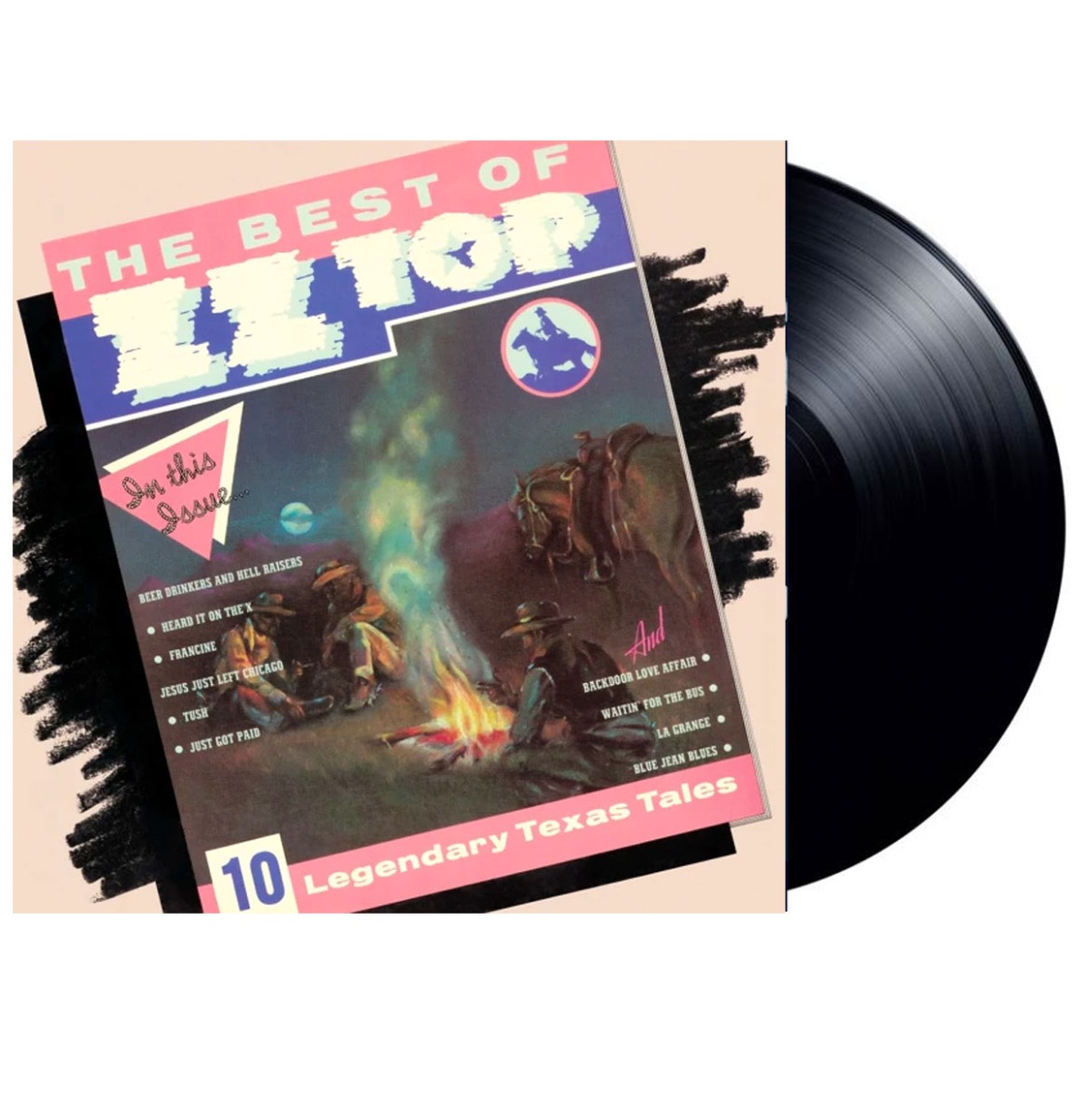 ZZ Top - The Best Of ZZ Top (LP) | Fiftiesstore
