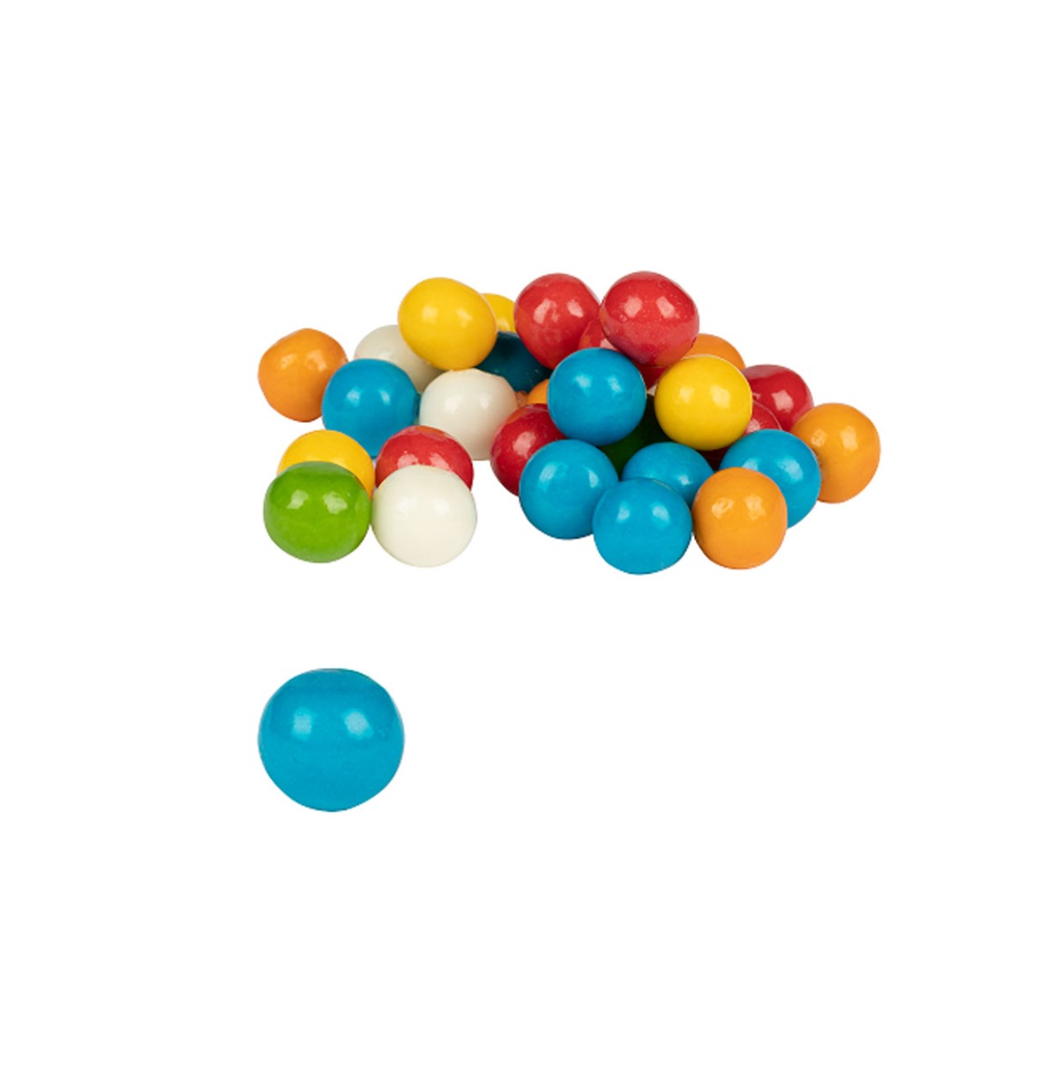 Zed Pluto Kauwgomballen 12mm Gemixte Kleuren 7500 ct | Fiftiesstore
