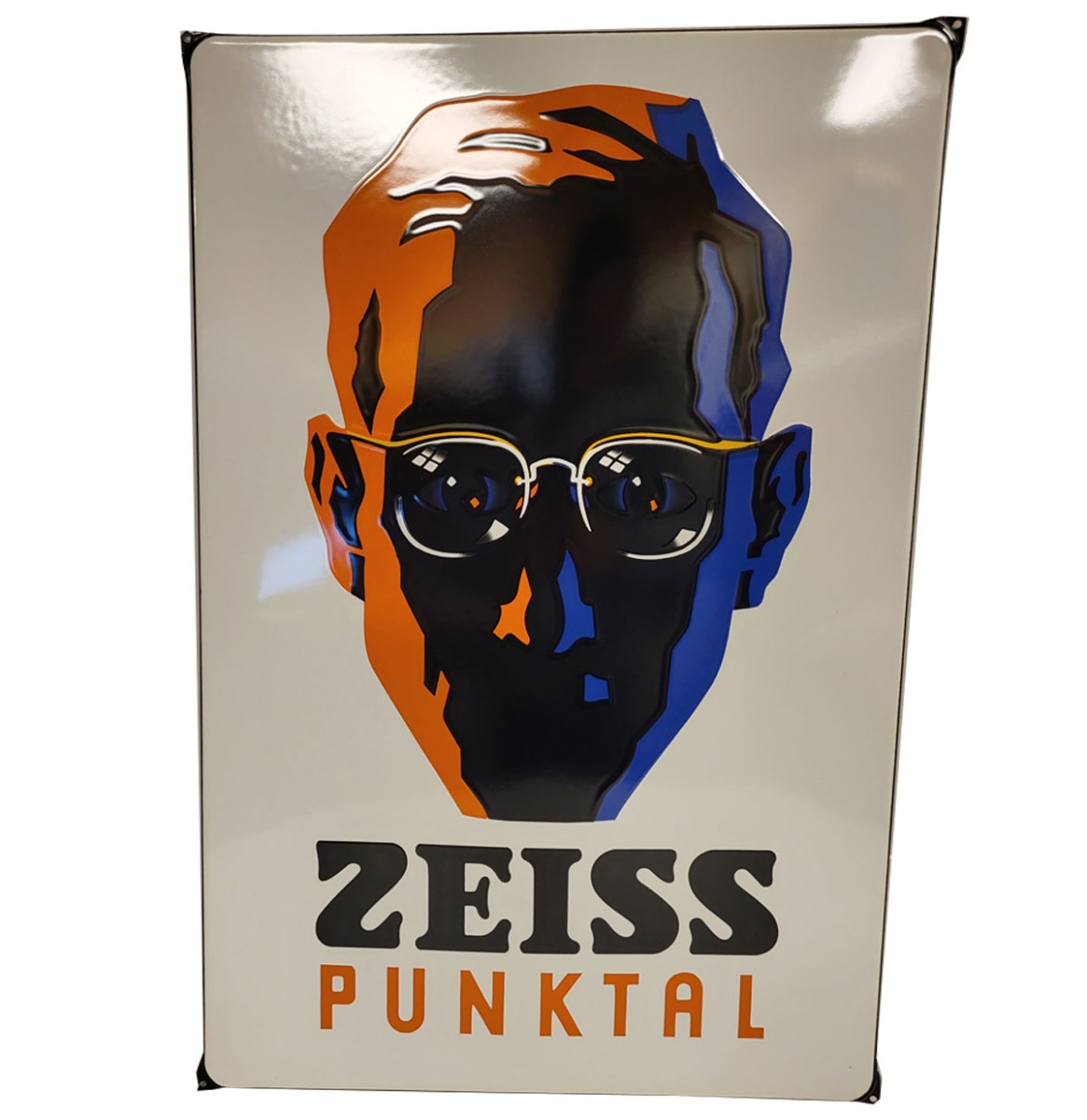 Zeiss Punktal Emaille Bord - 70 x 47 cm | The Dutch Pickers