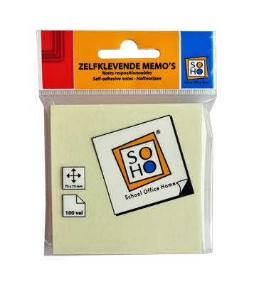 Zelfklevende memo's 75*75MM |