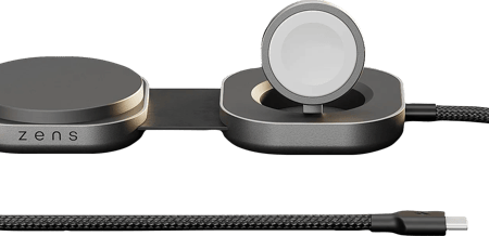 Zens Pro 3 Draadloze Oplader 20 Watt met USB C Kabel Zwart