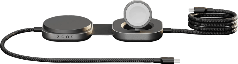 Zens Pro 3 Draadloze Oplader 20 Watt met USB C Kabel Zwart