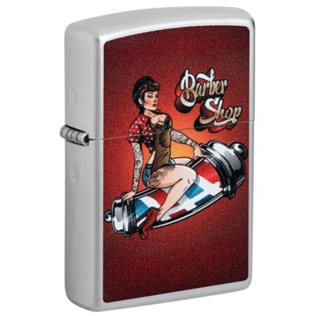 Zippo Aansteker Barber Shop Pin-up | Zippo