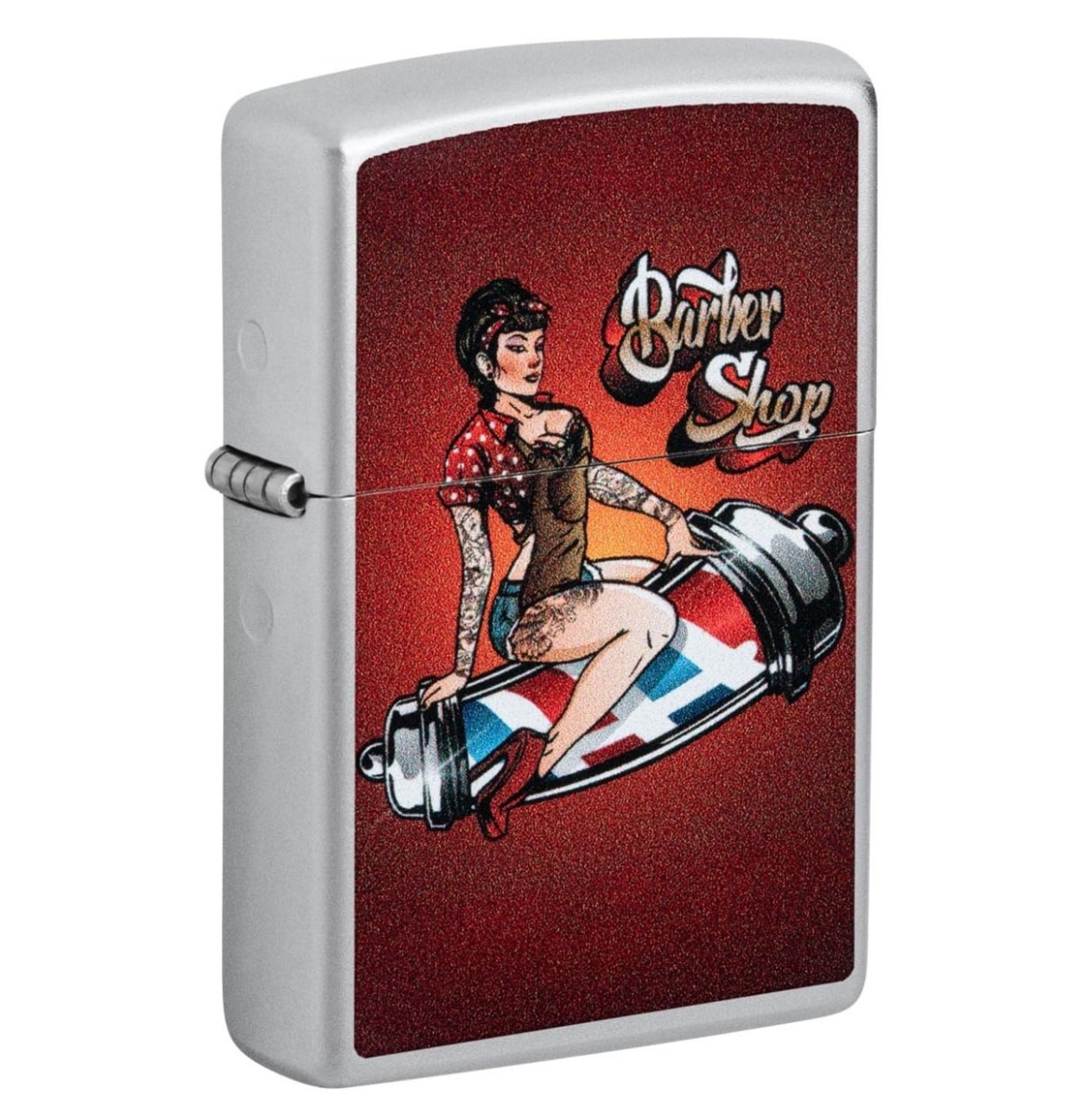 Zippo Aansteker Barber Shop Pin-up | Zippo