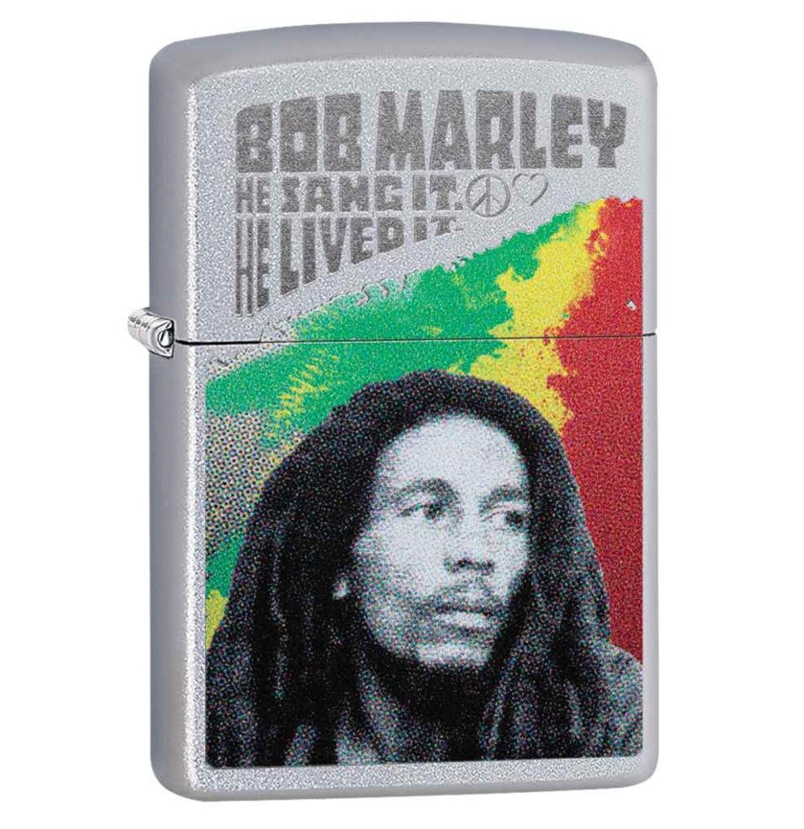 Zippo Aansteker Bob Marley He Sang It He Lived It | Zippo