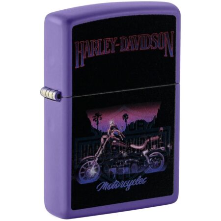 Zippo Aansteker Harley-Davidson Black Light | Harley-Davidson