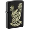 Zippo Aansteker Harley-Davidson Design Zwart | Harley-Davidson
