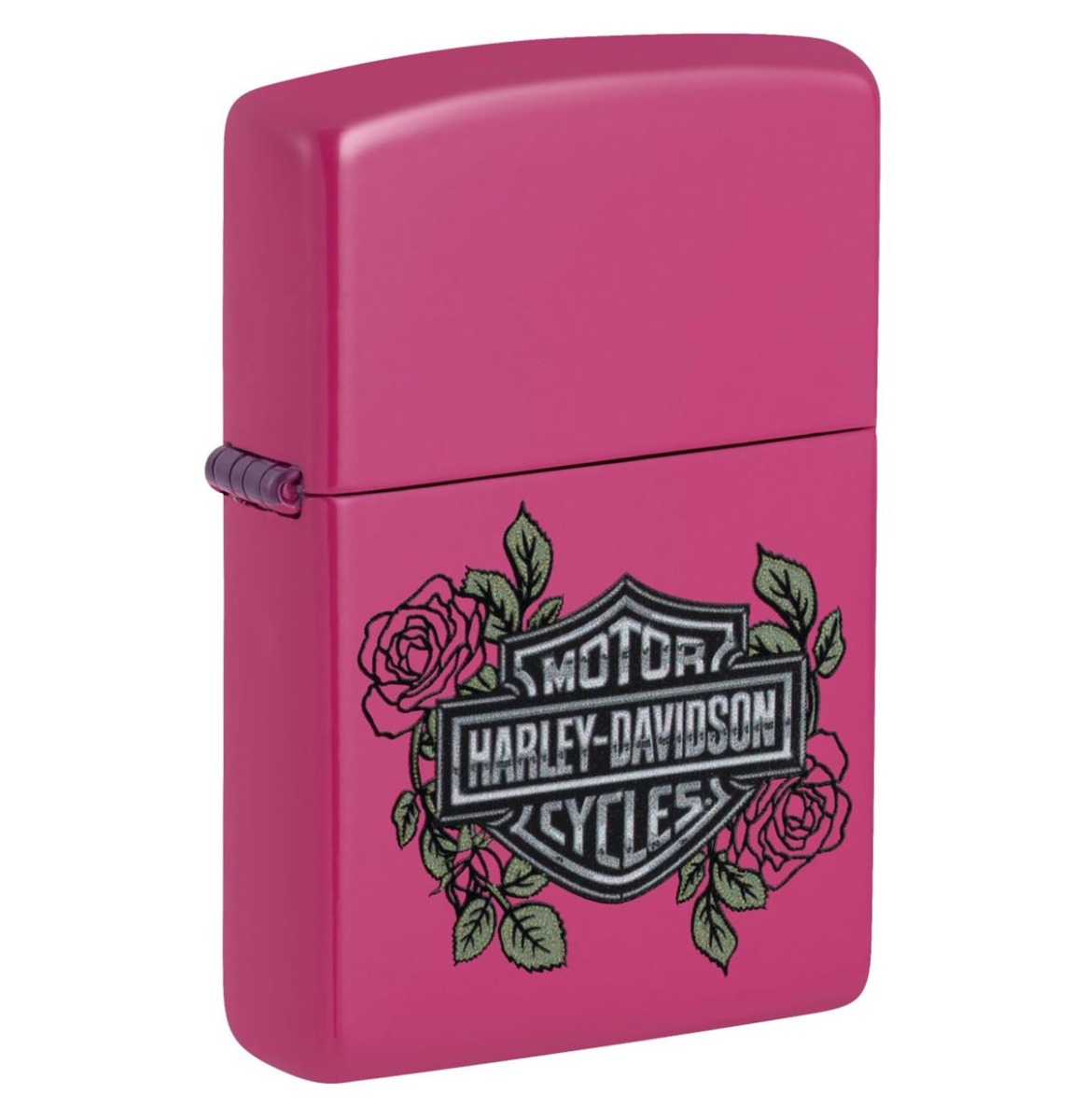Zippo Aansteker Harley-Davidson Frequency - Roze | Harley-Davidson