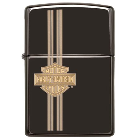 Zippo Aansteker Harley-Davidson Strepen Met Logo | Harley-Davidson