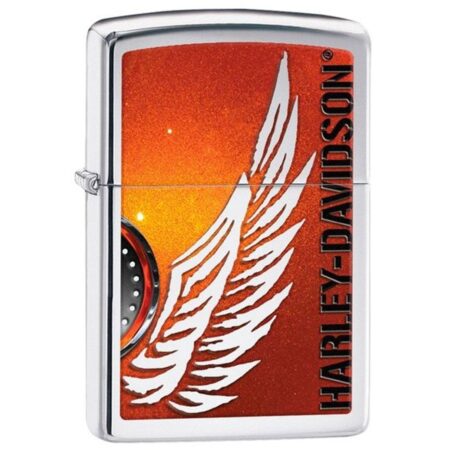 Zippo Aansteker Harley-Davidson Veer Vleugel | Harley-Davidson