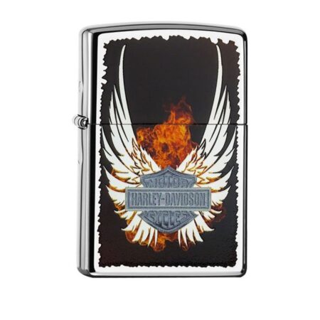 Zippo Aansteker Harley-Davidson Wings Zilver | Harley-Davidson