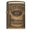 Zippo Aansteker Jack Daniel's Label Brass - Goud | Jack Daniel's