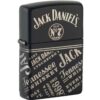 Zippo Aansteker Jack Daniel's Old No.7 Zwart Matte Editie | Jack Daniel's