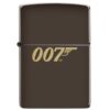 Zippo Aansteker James Band 007 Logo - Mocha Bruin | Zippo