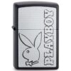 Zippo Aansteker Playboy Logo Grijs/Zwart | Zippo