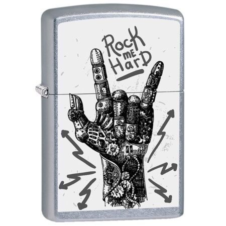 Zippo Aansteker Rock Me Hard Hand | Zippo
