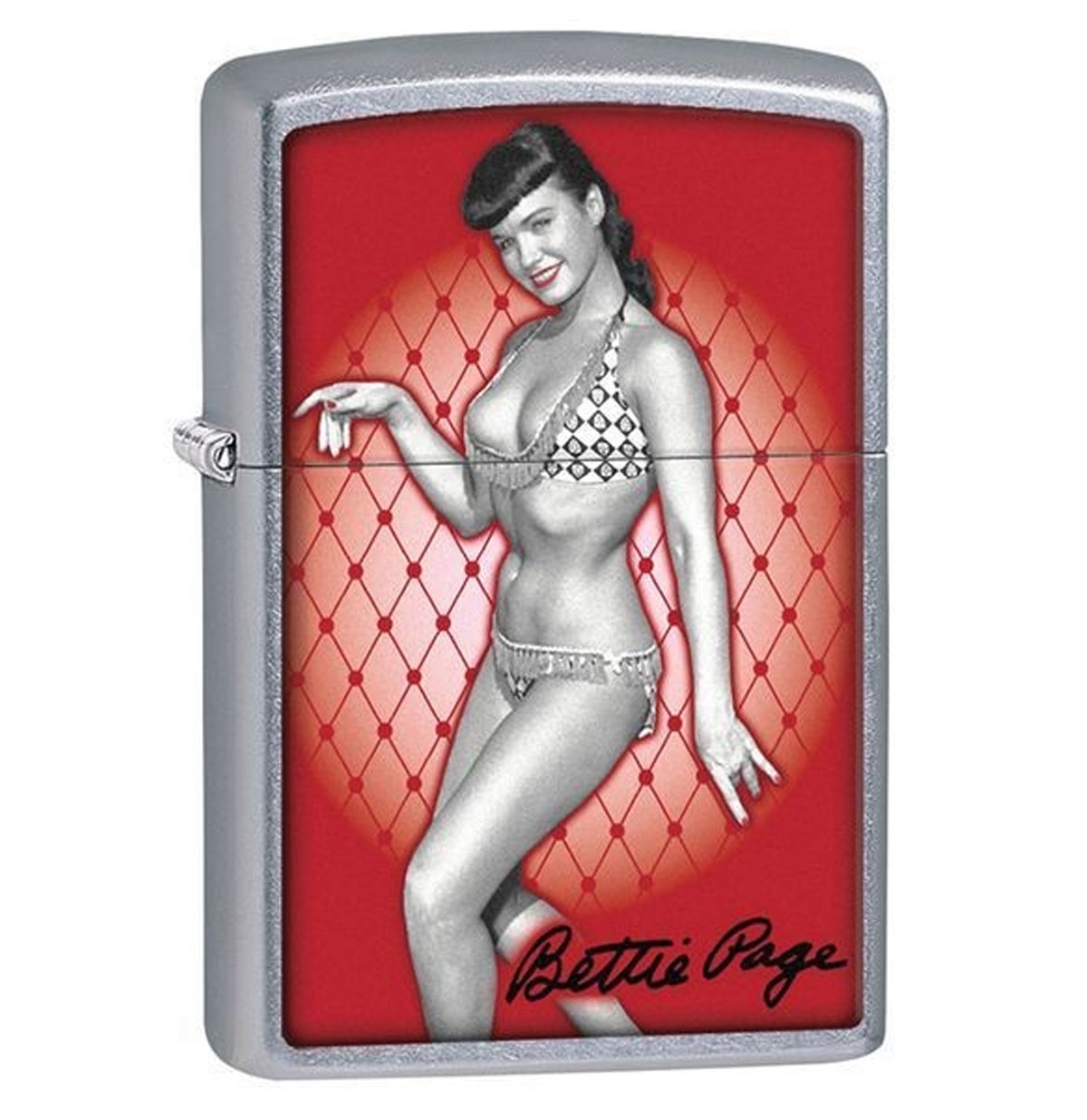 Zippo Lighter - Bettie Page Lace | Zippo