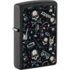 Zippo Lighter Rock & Roll Muziek Met Schedels | Zippo