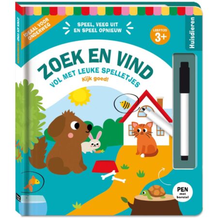 Zoek en vind - Huisdieren 3+ | ImageBooks
