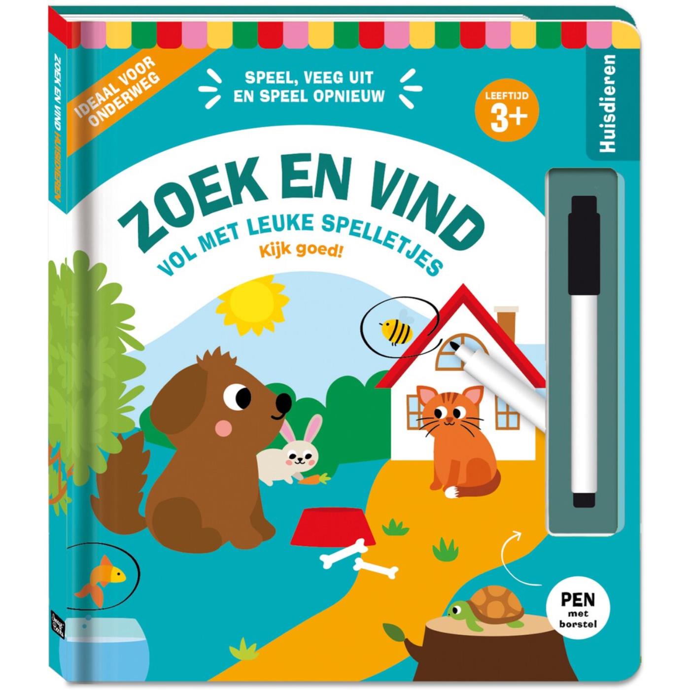 Zoek en vind - Huisdieren 3+ | ImageBooks