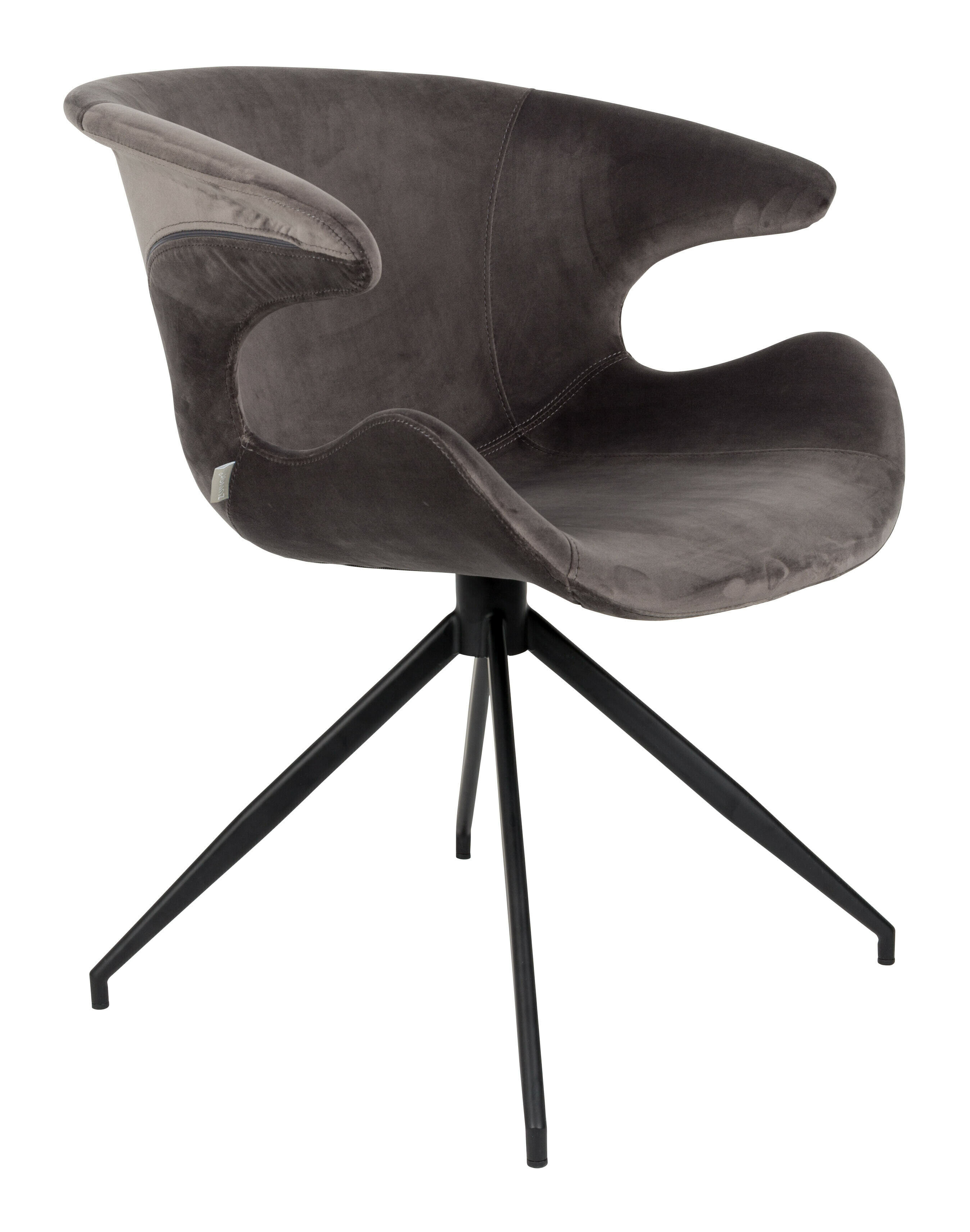 Zuiver Eetkamerstoel 'Mia' Velvet | Zuiver