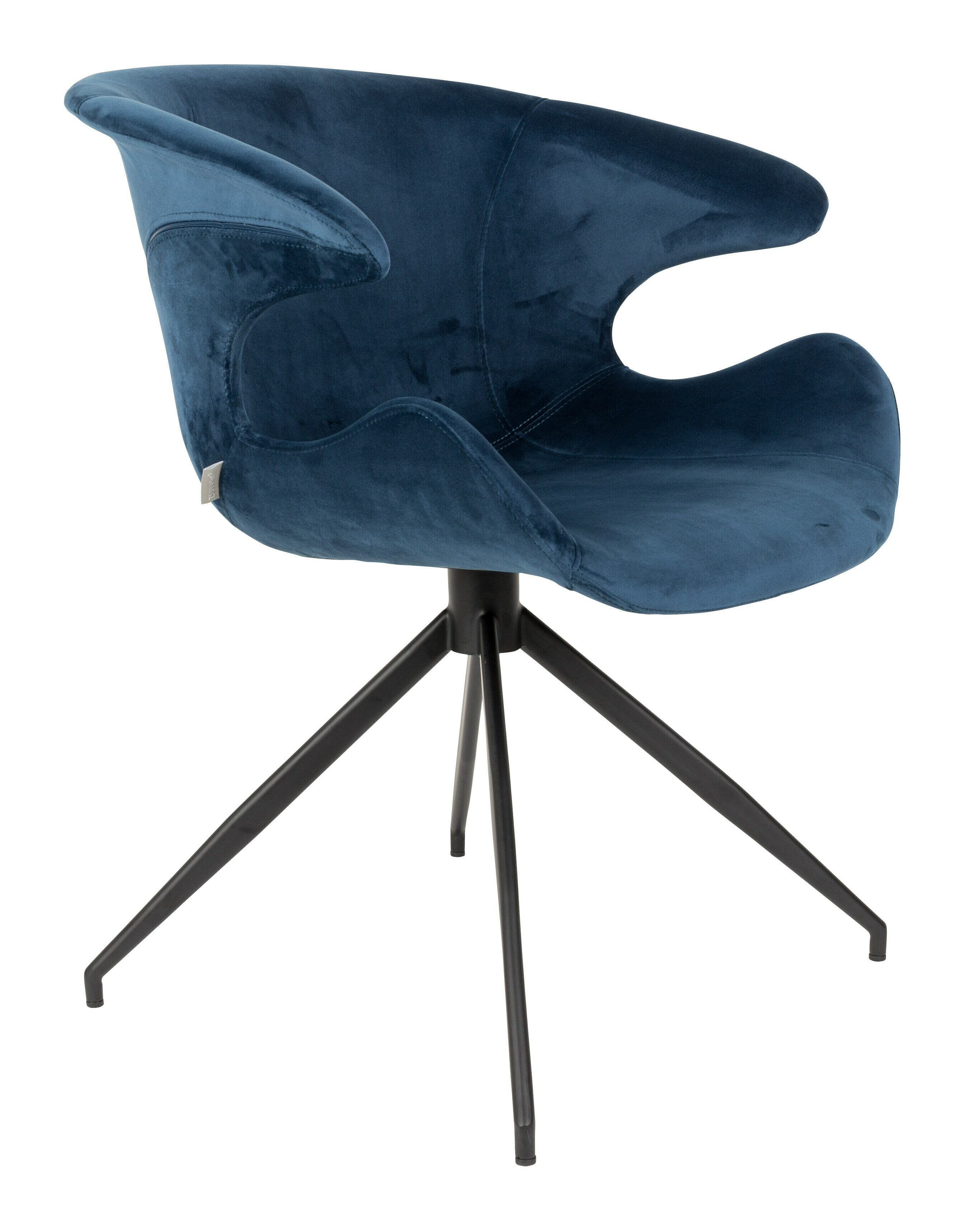 Zuiver Eetkamerstoel 'Mia' Velvet