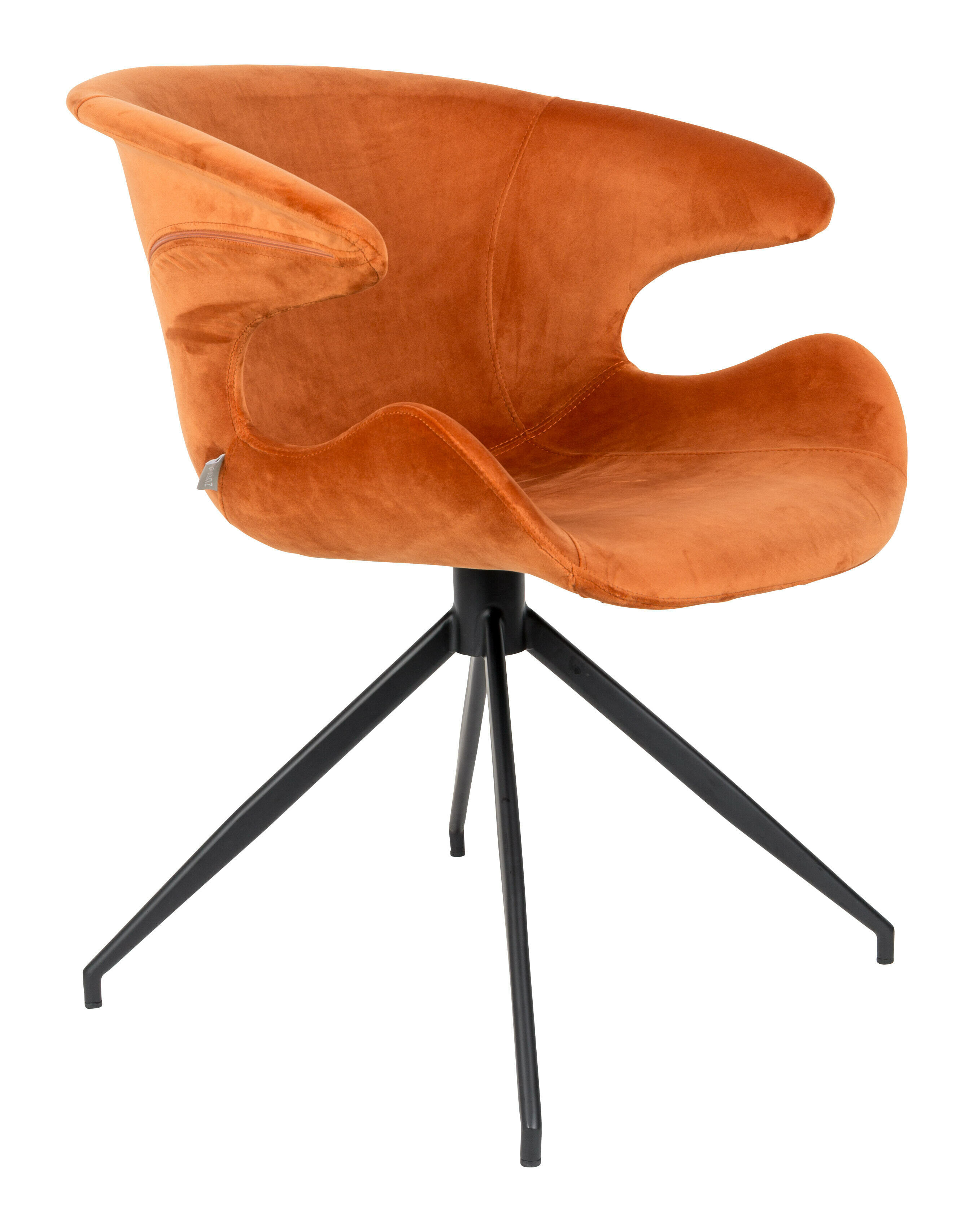 Zuiver Eetkamerstoel 'Mia' Velvet