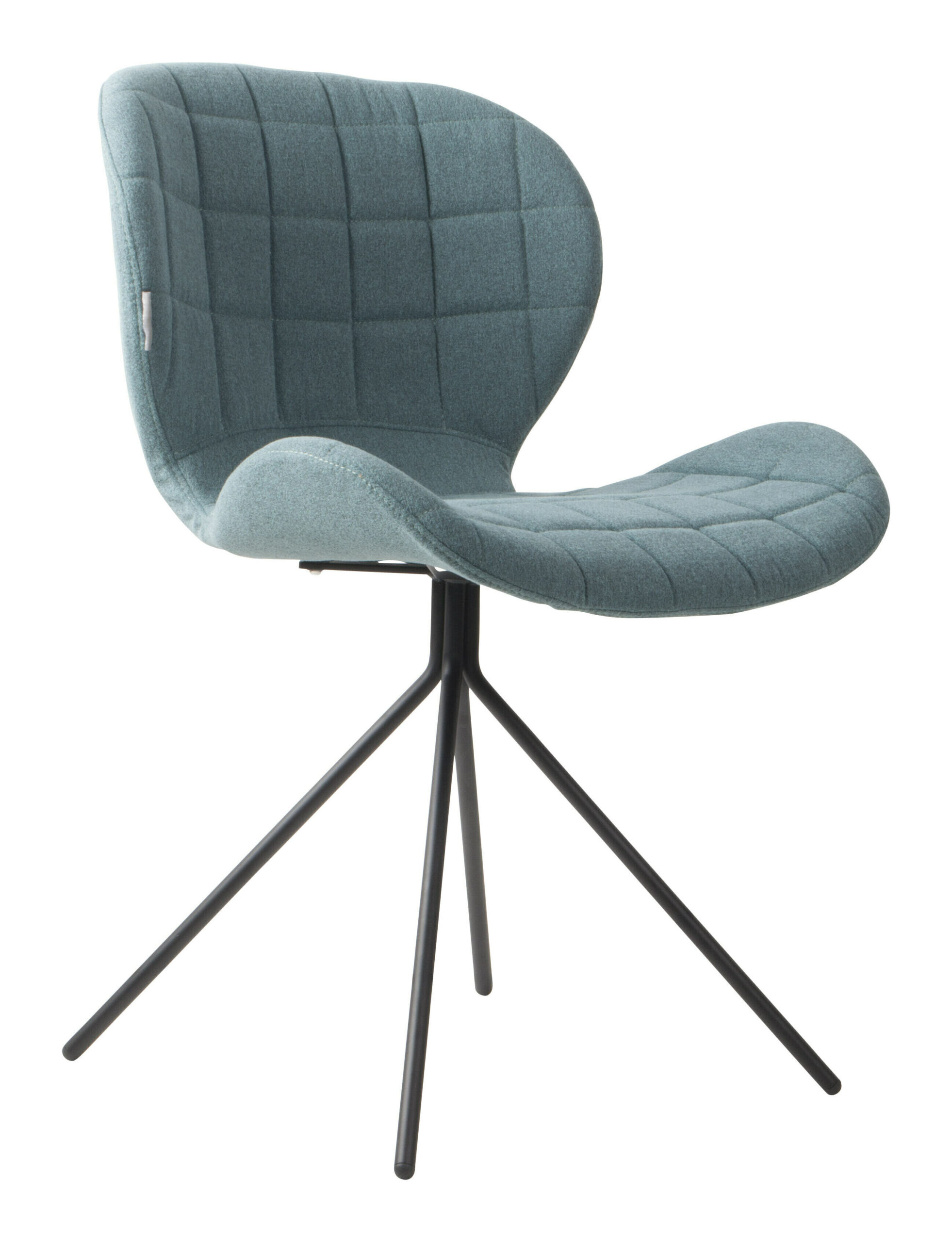 Zuiver Eetkamerstoel 'OMG' kleur Blauw | Zuiver