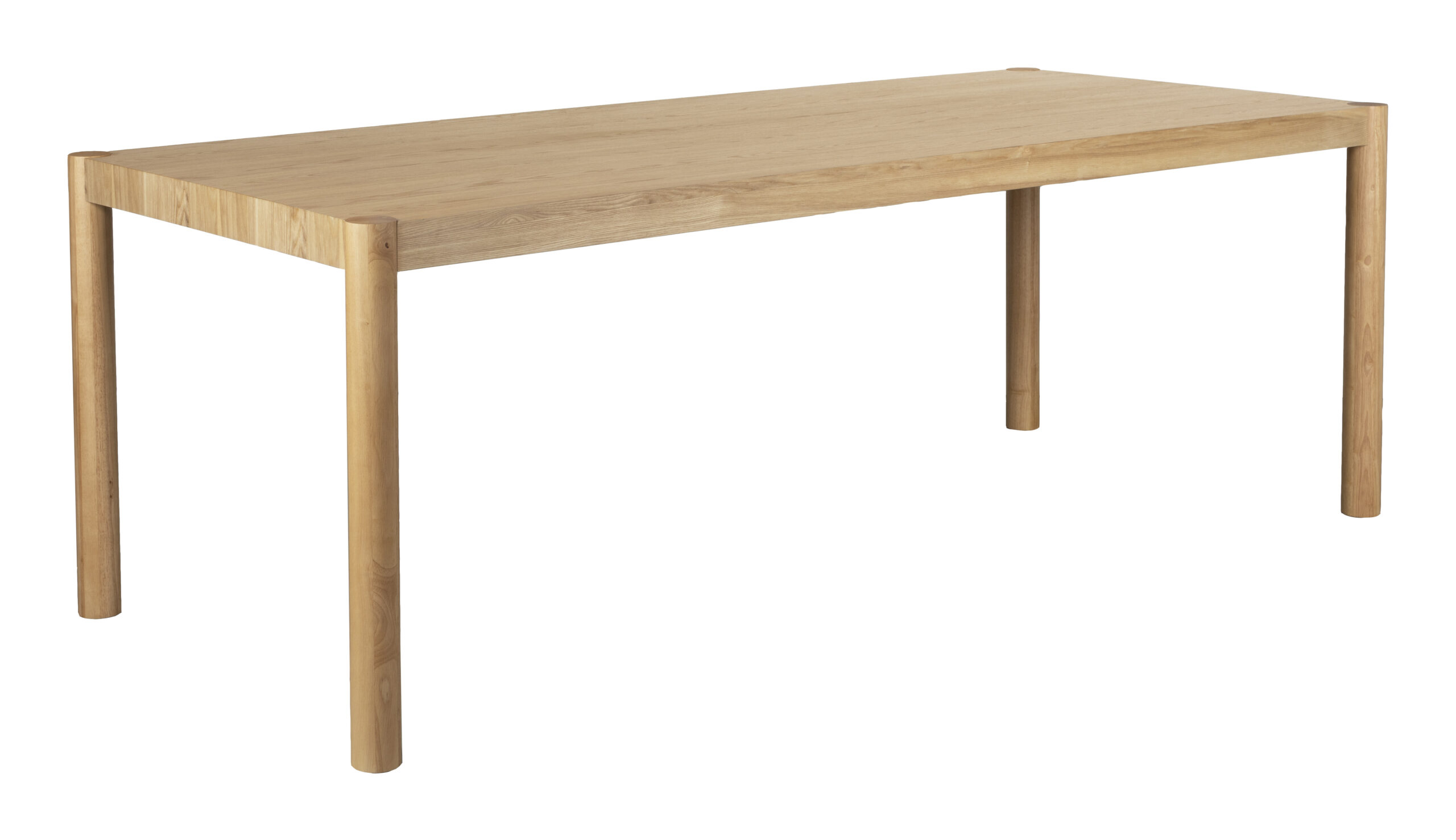 Zuiver Eettafel 'Sticks' Essen en rubberhout