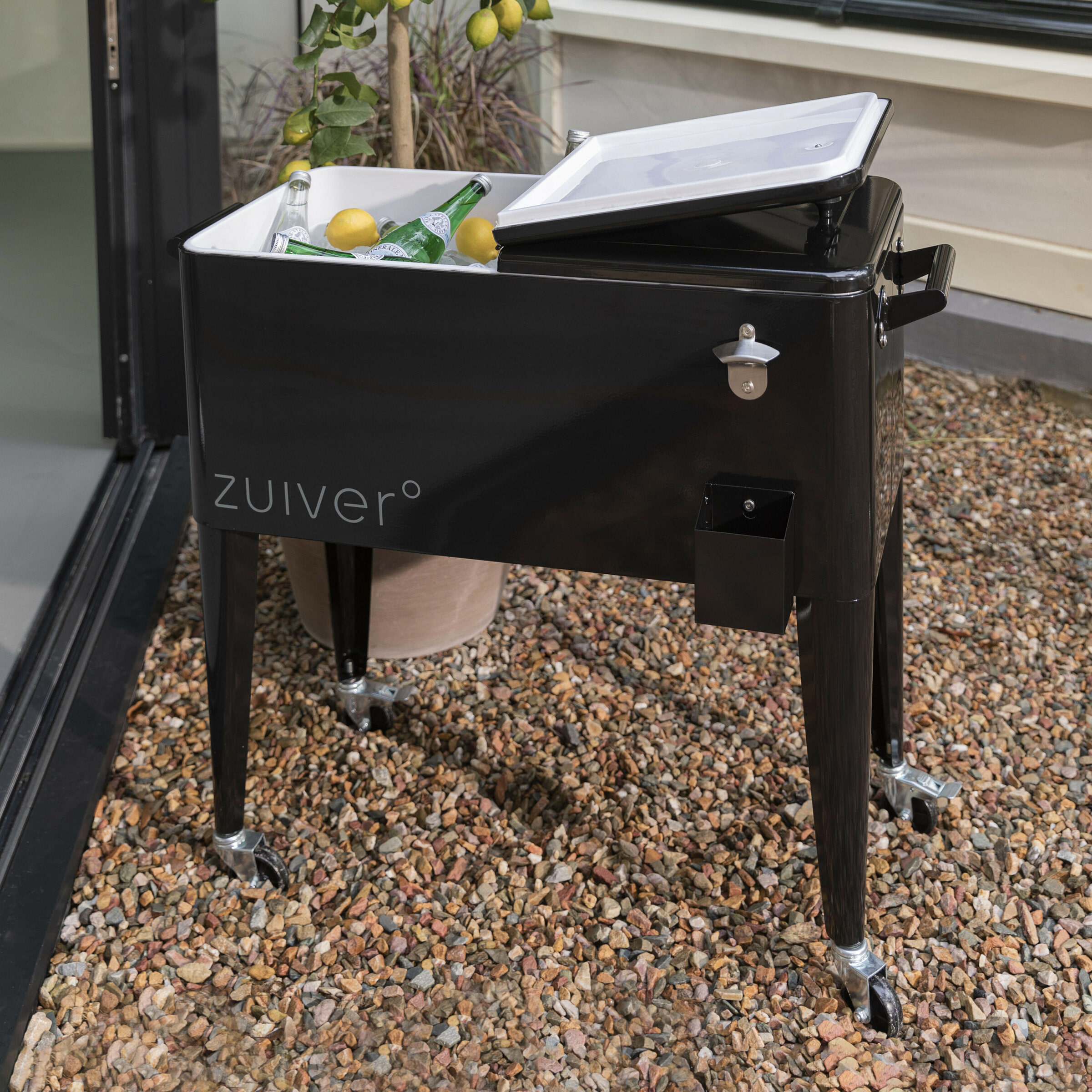 Zuiver Koelbox 'Cooler Be Cool' Op wielen