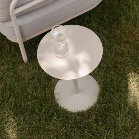 Zuiver Outdoor Bijzettafel 'Snow' 35cm