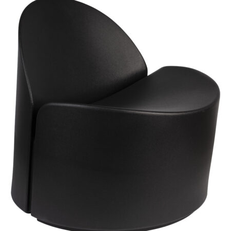 Zuiver Outdoor Fauteuil 'Bloom' kleur Zwart | Zuiver