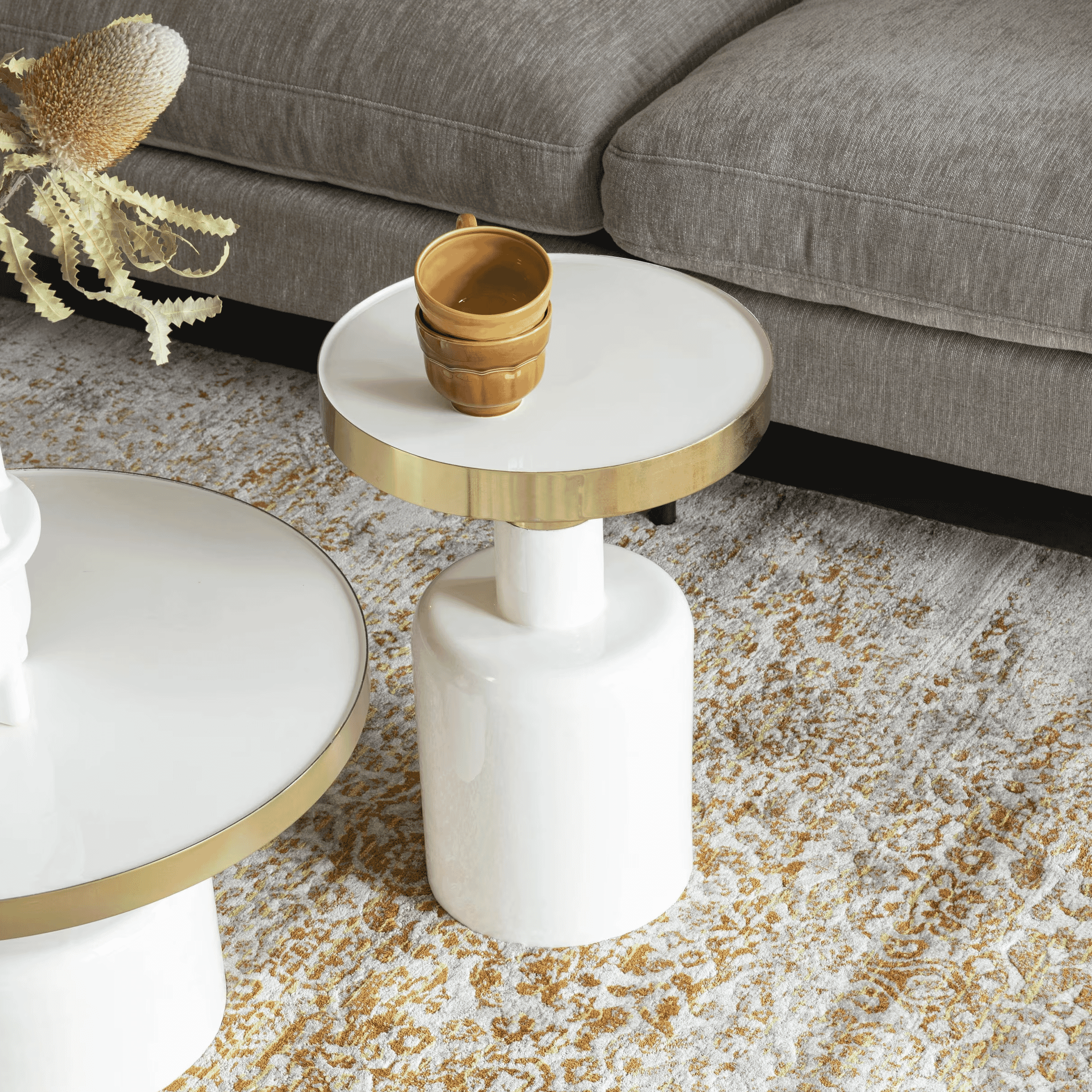 Zuiver Ronde Bijzettafel 'Glam' 36cm | Zuiver